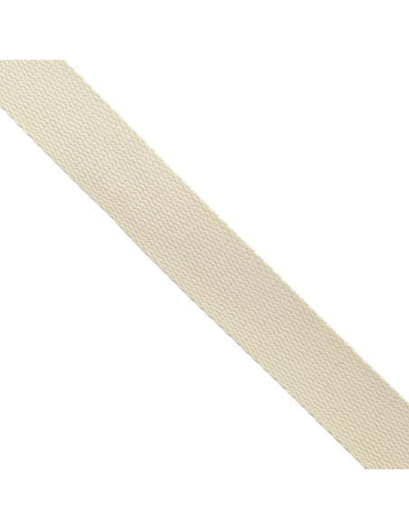 Sangle coton pour sacs - Écru