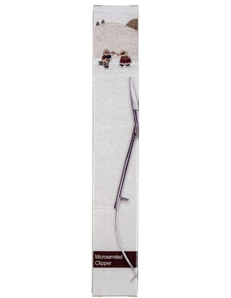 Ciseaux pincette pointe droite microdentelée12 cm Apliquick