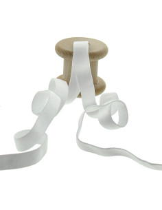 Elastique bretelle de soutien gorge 10 mm - Blanc