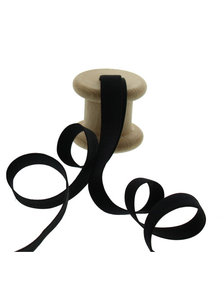 Elastique bretelle de soutien gorge 15 mm - Noir