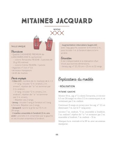 Livre accessoires à tricoter - 20 modèles à réaliser