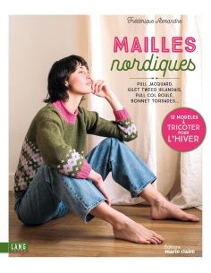 Livre mailles nordiques - 12 modèles à tricoter pour l'hiver