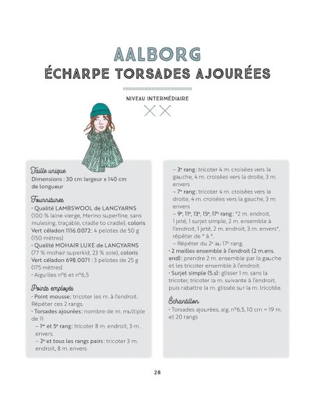 Livre mailles nordiques - 12 modèles à tricoter pour l'hiver