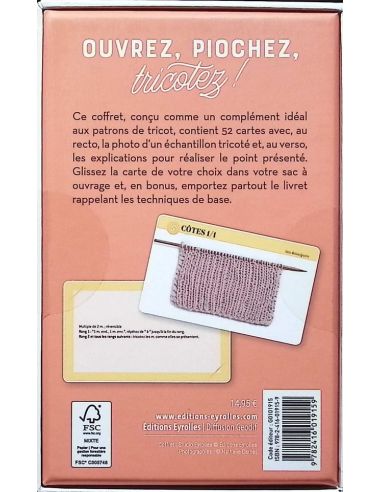Coffret 52 points de tricot à la carte