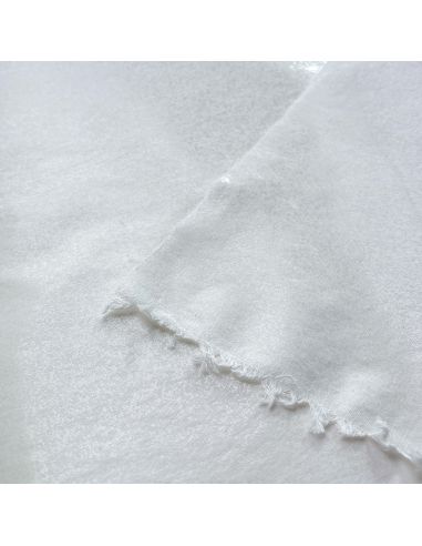 Percale thermocollante double face
