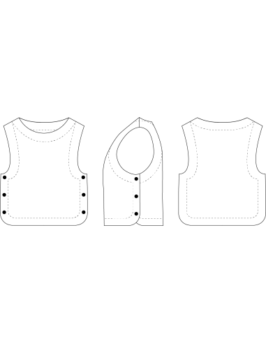 Patron de pull Téva - Cha´Coud