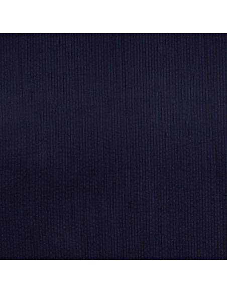 Tissu velours côtelé coton - Bleu marine