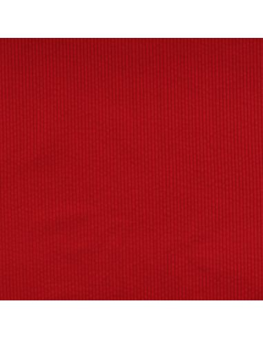 Tissu velours côtelé coton - Cerise