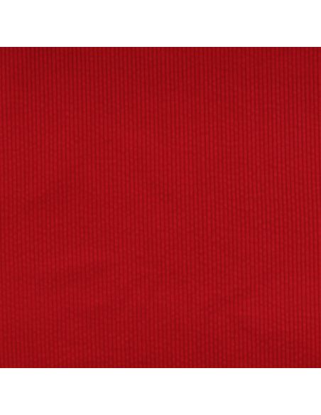 Tissu velours côtelé coton - Cerise