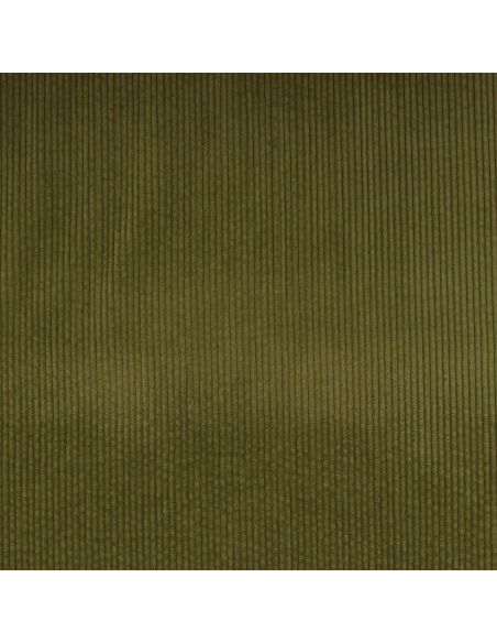Tissu velours côtelé coton - Olive