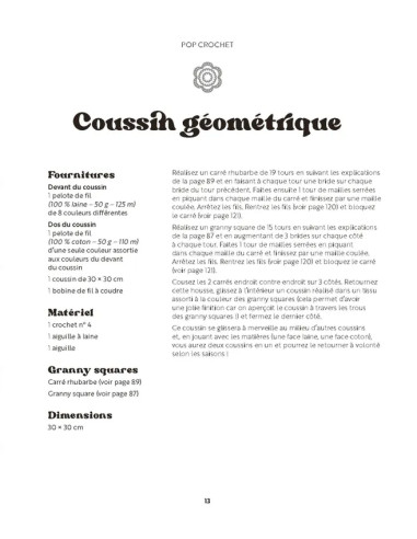 Livre pop crochet