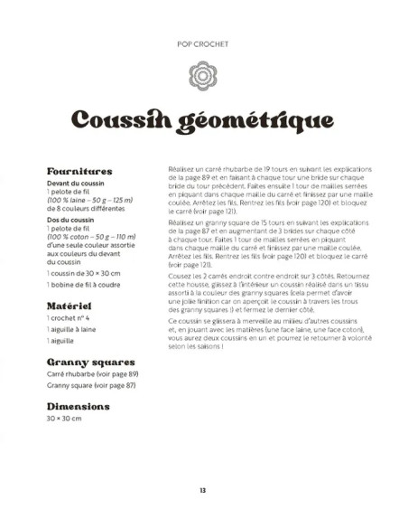 Livre pop crochet