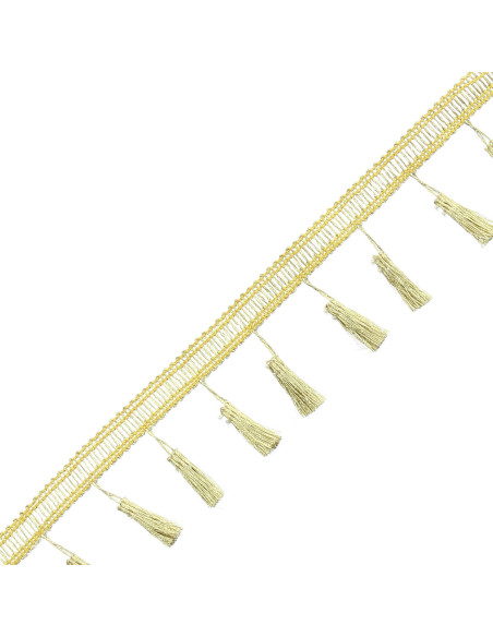 Galon pompons lurex - Or