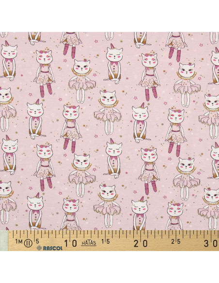 Tissu jersey fantaisie - Délicats