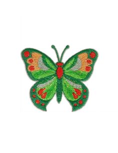 Écusson thermocollant papillon - Vert
