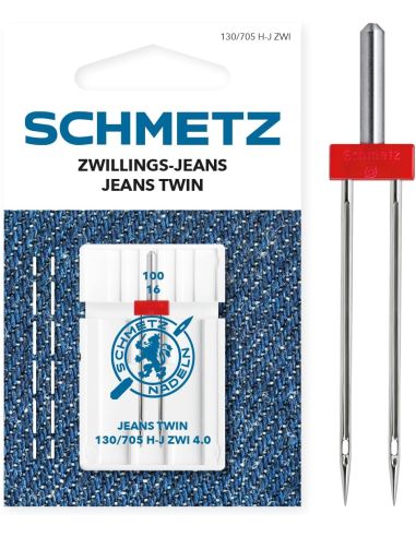 Aiguilles doubles jeans Schmetz