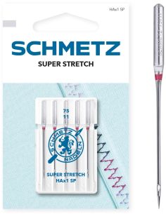 Aiguilles super stretch Schmetz