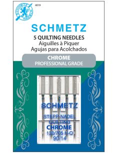 Aiguilles à quilter chromé Schmetz