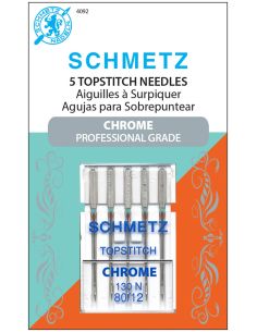 Aiguilles à surpiquer chromé Schmetz