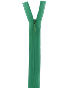 Fermeture éclair invisible - Vert émeraude