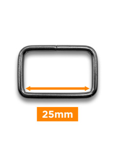Boucle rectangulaire - Canon de fusil 25 mm
