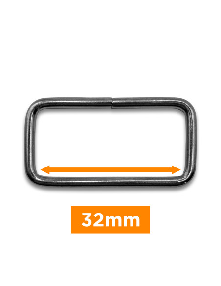 Boucle rectangulaire - Canon de fusil 32 mm