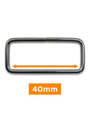 Boucle rectangulaire - Canon de fusil 40 mm