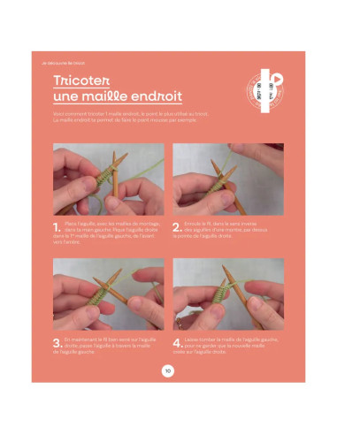 Livre je découvre le tricot