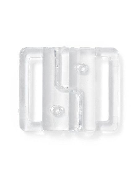Clips attache maillot de bain transparent 20 mm