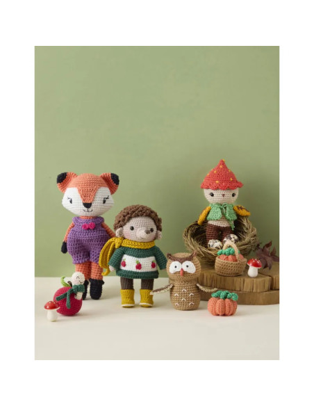 Livre poupées & amigurumis en automne