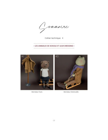 Livre les animaux de Sosole & leurs dressing