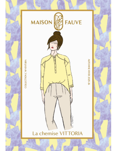 Patron de liquette Vittoria - Maison Fauve