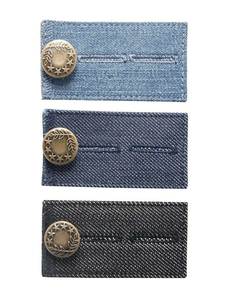 Boutons rallonge en métal Easy Fit pour jeans