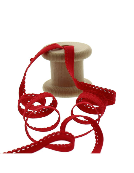 Elastique lingerie classique - Rouge