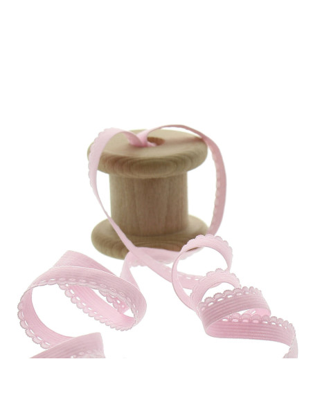 Elastique lingerie classique - Rose