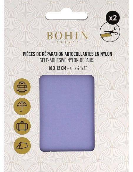 Pièces de réparation autocollantes en nylon Bohin - Parme