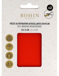 Pièces de réparation autocollantes en nylon Bohin - Orange
