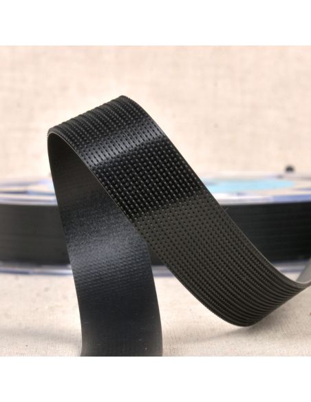 Ruban auto-agrippant plastique - Noir