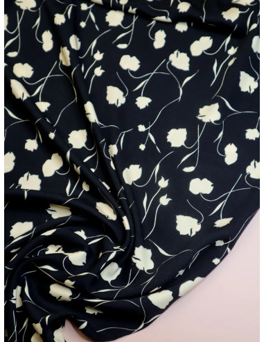 Tissu twill viscose - Poppy
