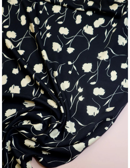 Tissu twill viscose - Poppy