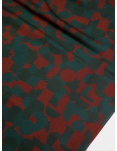 Tissu twill viscose - Geomania 2