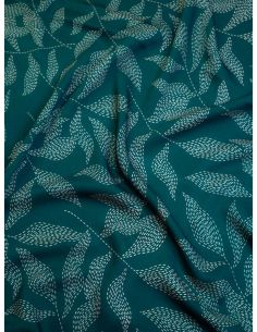 Tissu twill viscose Lulu - Vert pin 2