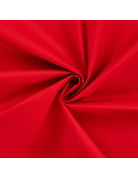 Tissu twill toile de travail - Rouge