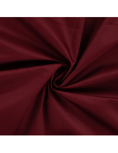 Tissu twill toile de travail - Lie de vin