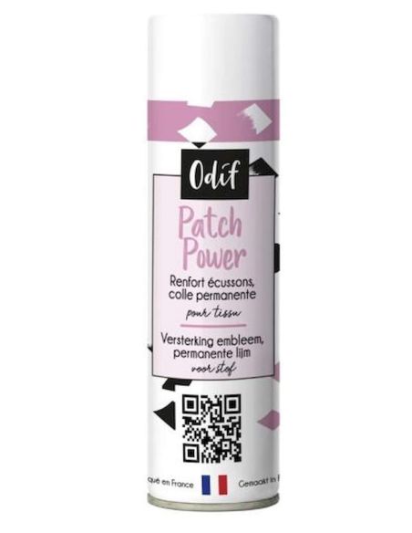 Colle textile thermocollante Patch Power