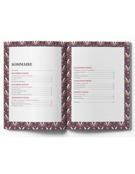 Livre petit précis de couture de lingerie