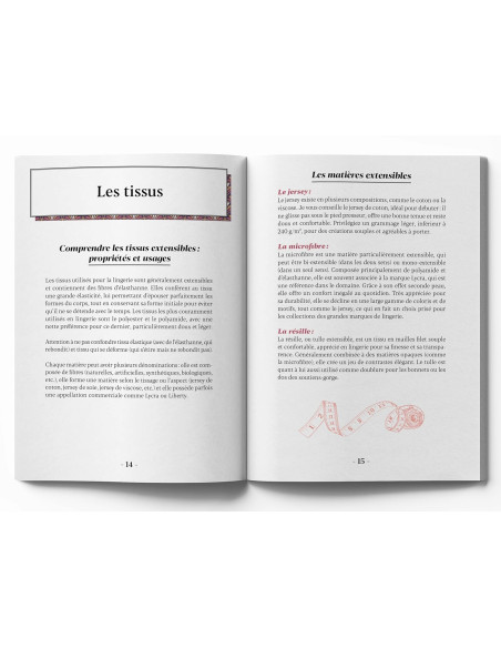 Livre petit précis de couture de lingerie