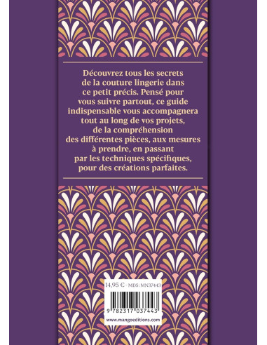 Livre petit précis de couture de lingerie