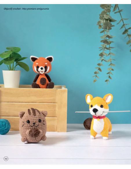Coffret objectif crochet - Mes 3 premiers amigurumis