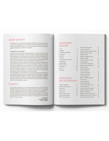 Livre premiers pas - Tricot circulaire